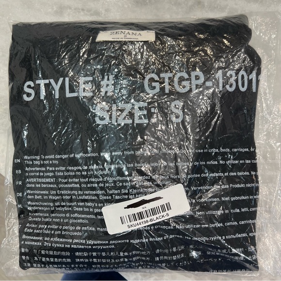 2 PC Zenana Long Sleeve Black V Neck Top & Leggings Set - Picture 7 of 12